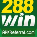 288Win Game APK interface showing mini-games on Android phone